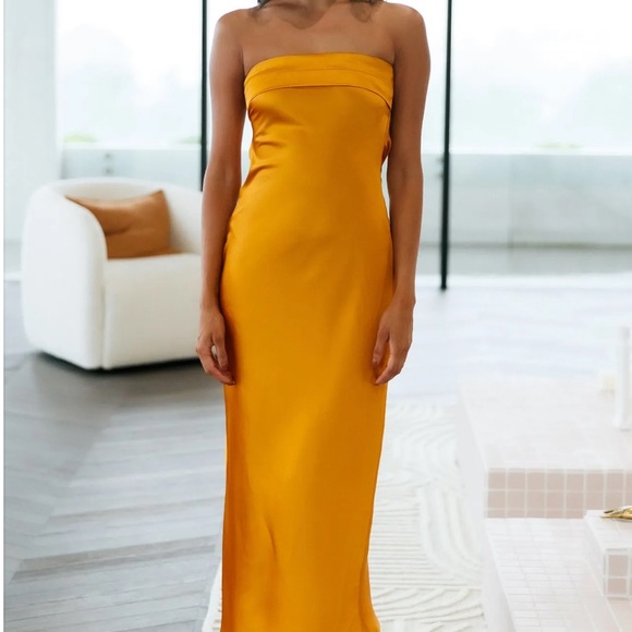 Hello Molly Dresses Hello Molly Coolness Calling Maxi Dress Size